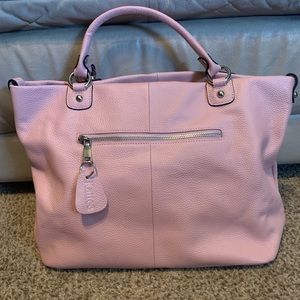 Large Leather Satchel.